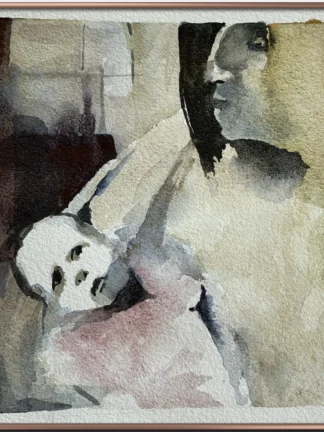 Grand People, watercolor